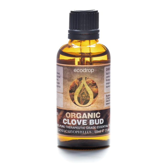 Organic Clove Bud Essential Oil, 50ml - ecodrop