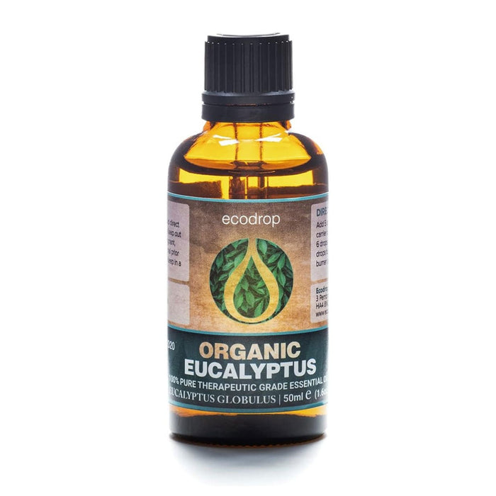 Organic Eucalyptus Essential Oils, 50ml - ecodrop