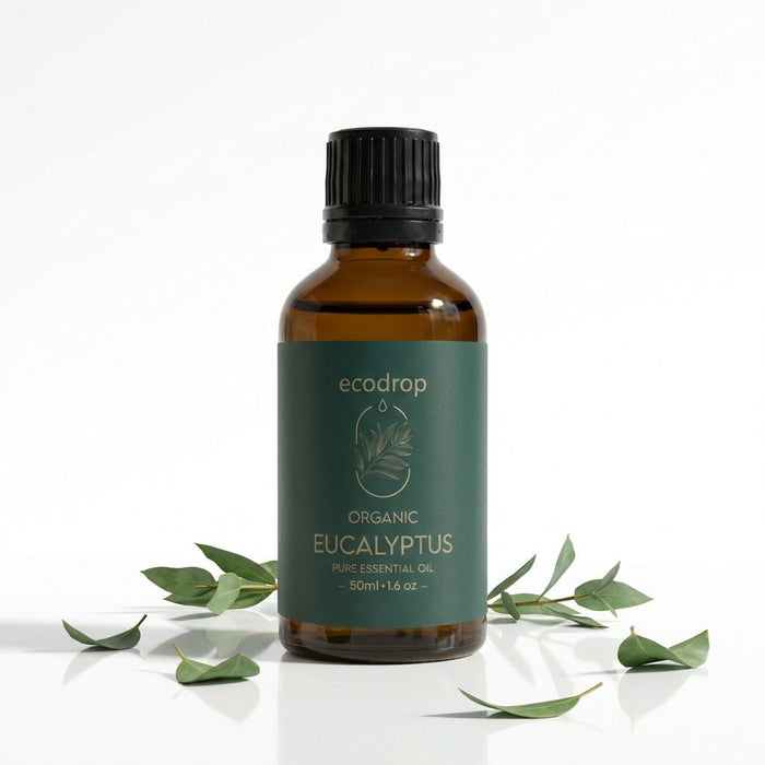 Organic Eucalyptus Essential Oils, 50ml - ecodrop