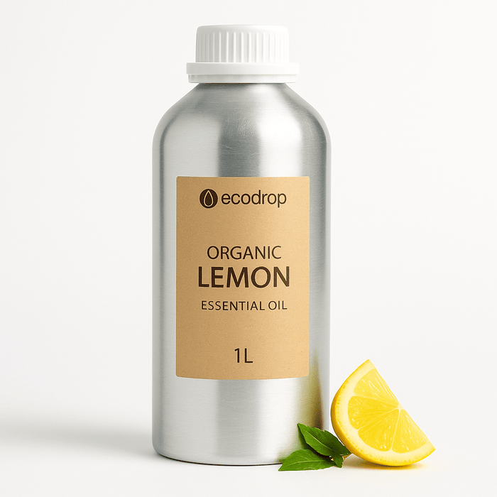 Organic Lemon Essential Oil 50ml - ecodrop