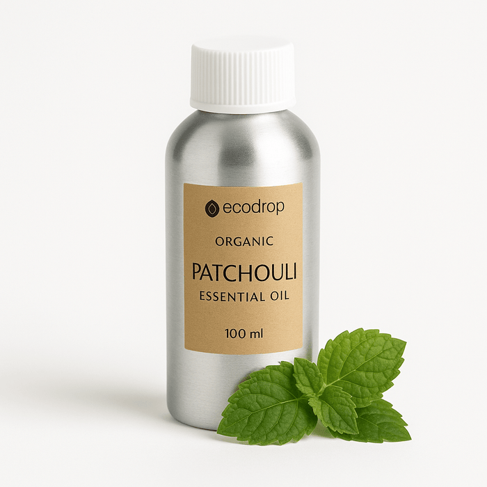 Organic Patchouli Essential Oil, 50ml - ecodrop