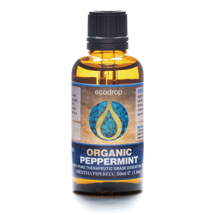 Organic Peppermint Essential Oil, 50ml - ecodrop