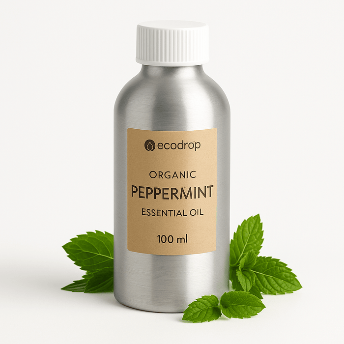 Organic Peppermint Essential Oil, 50ml - ecodrop