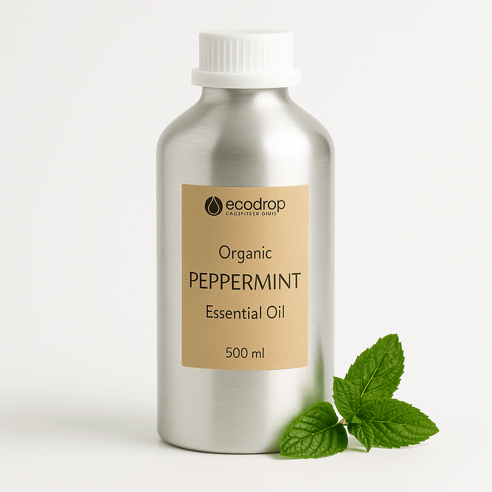 Organic Peppermint Essential Oil, 50ml - ecodrop