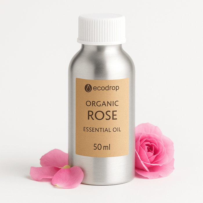 Organic Rose Essential oil 10ml - ecodrop
