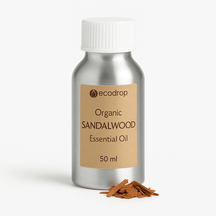 Organic Sandalwood Essential oil 10ml - ecodrop