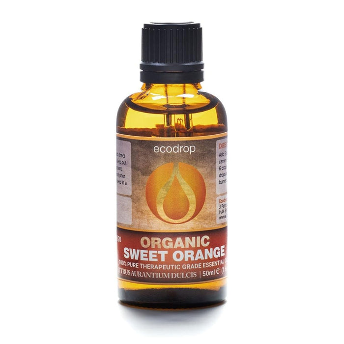 Organic Sweet Orange Essential Oil, 50ml - ecodrop