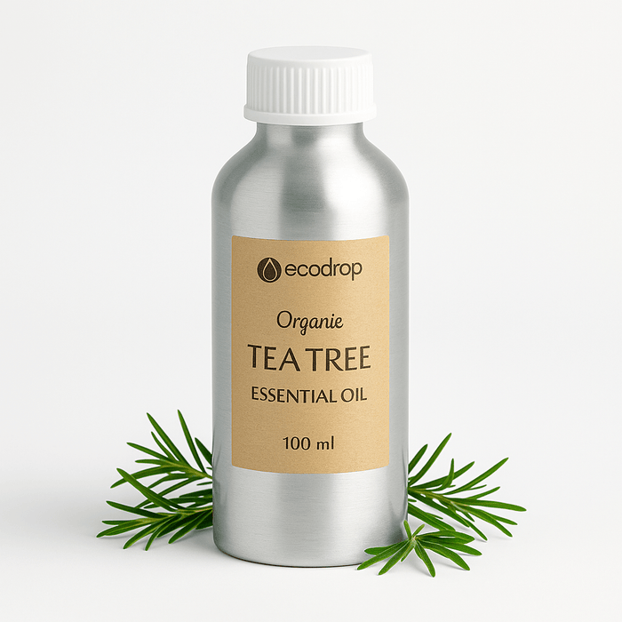 Organic Tea Tree Essential Oil 50ml - ecodrop