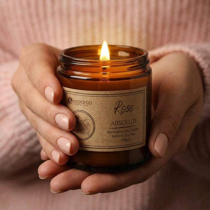 Ecodrop Rose candle