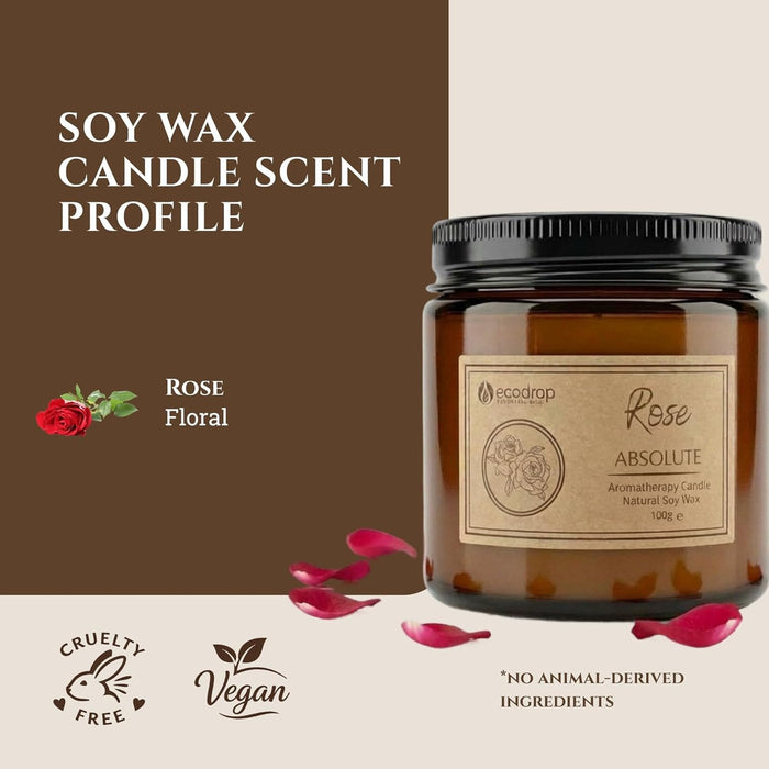 Ecodrop Rose candle