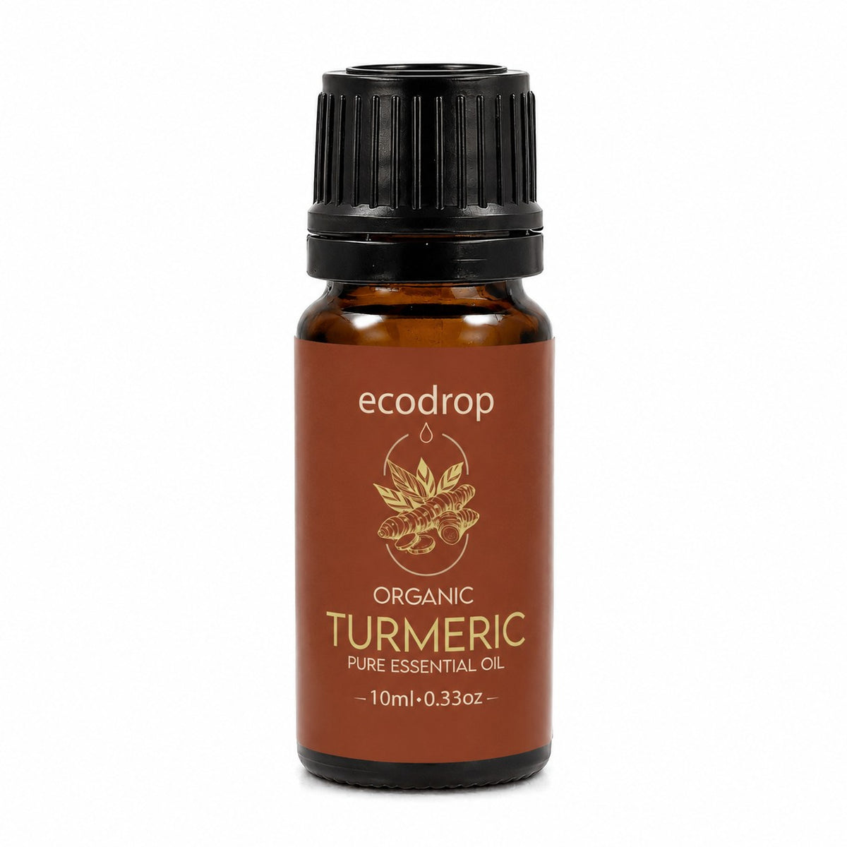 Organic Turmeric Essential Oil 10ml dropper bottle