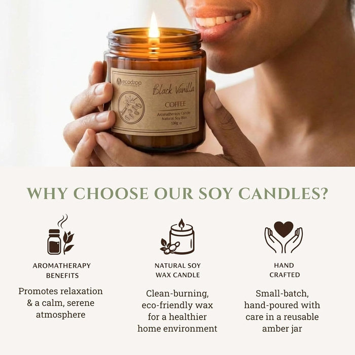 Ecodrop Vanilla & Coffee candle