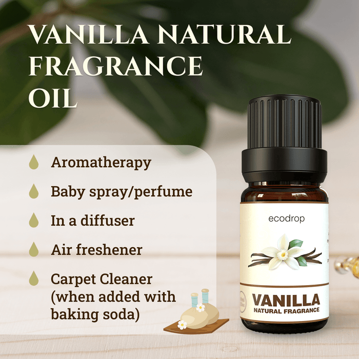 Vanilla Natural Blend Essential Oil - 5ml - ecodrop