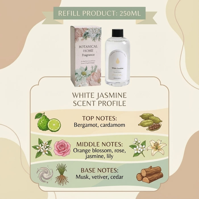 White Jasmine scent notes