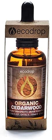 Organic Atlas Cedarwood Essential Oil, 50ml - ecodrop