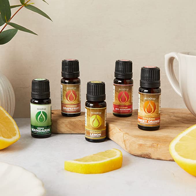 Organic Green Mandarin Essential Oil, 10ml - ecodrop