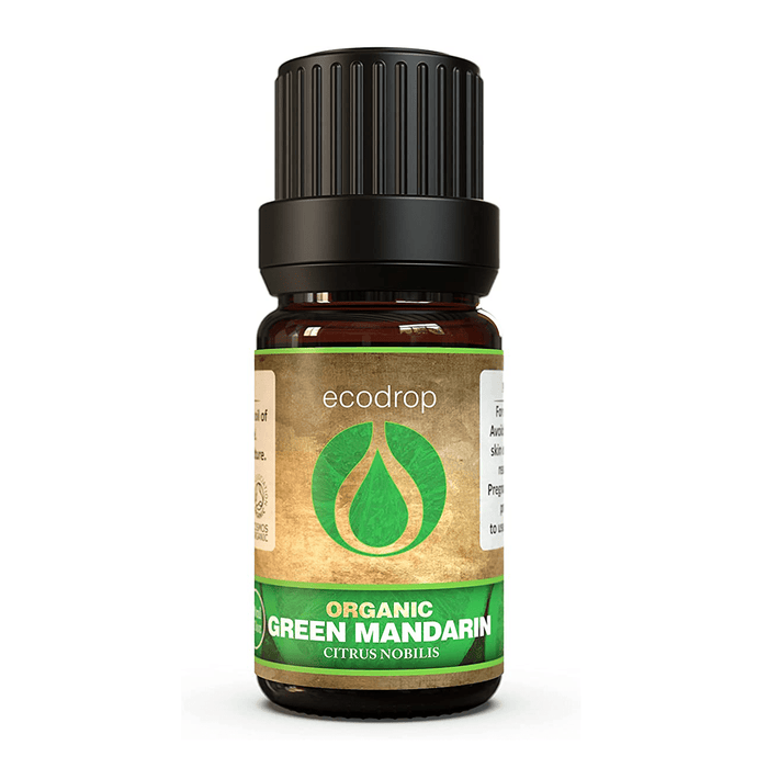 Organic Green Mandarin Essential Oil, 10ml - ecodrop