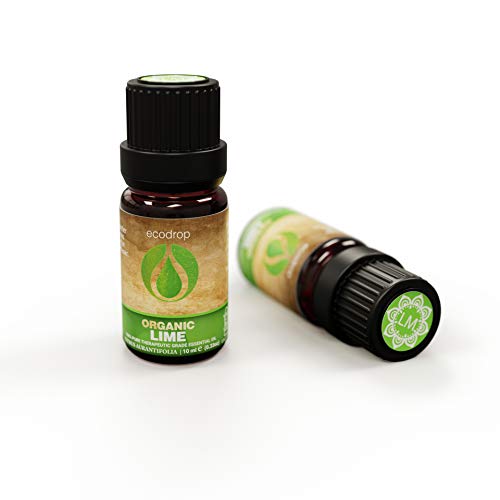 Organic Lime Essential Oil, 10ml - ecodrop