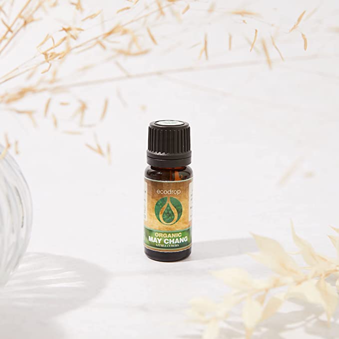 Organic May Chang Essential Oil, 10ml - ecodrop