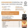 organic atlas cedarwood essential oil