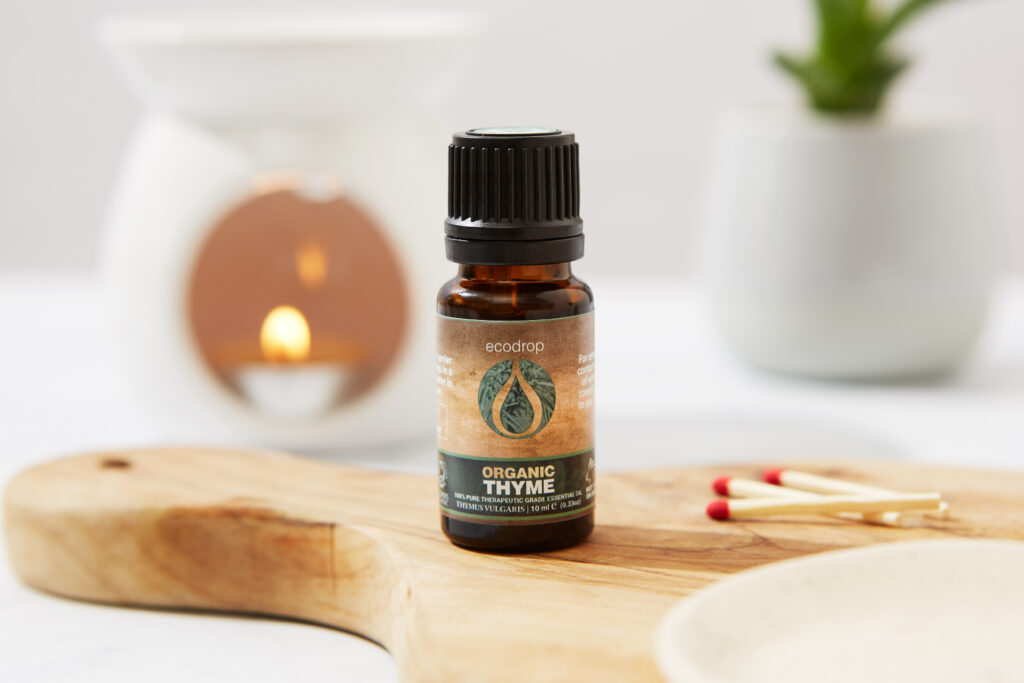 organic ecodrop thyme essential oil